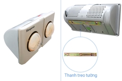 Đèn sưởi nhà tắm Kangaroo KG247/247V, 2 bóng