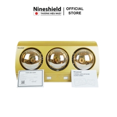 Đèn Sưởi Nhà Tắm 3 Bóng Nineshield NS043B