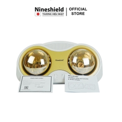 Đèn sưởi nhà tắm 2 bóng nineshield KB032B