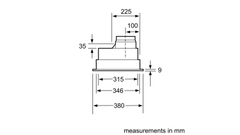 MÁY HÚT MÙI ÂM TỦ BOSCH DHL755BL