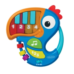 Đồ Chơi Hình Chú Vẹt Phát Nhạc INFANTINO Piano & Numbers Learning Toucan Dành Cho Bé Giúp Phát Triển Giác Quan
