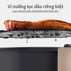 Nồi chiên không dầu Simplus KQZG007FZ Dung Tích lớn 4L