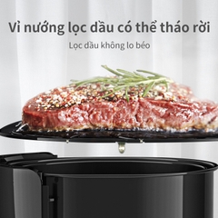Nồi chiên không dầu Simplus dung tích lớn 5L KQZG008 - Bảo Hành 1 Năm 1 Đổi 1