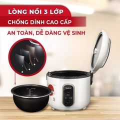 Nồi cơm điện lòng niêu Masuto 1,8l MC-RC1800