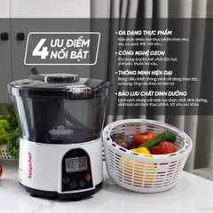 Máy Khử độc và Làm sạch thực phẩm đa năng 7in1 Lazychef LC-01RR