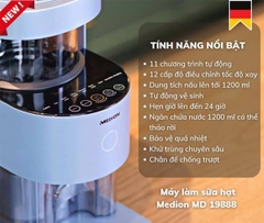 Máy Làm Sữa Hạt Tự Động Medion MD 19888