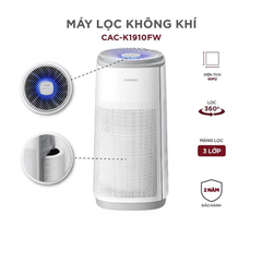 [Chính Hãng] Máy lọc không khí Cuckoo CAC-K1910FW/WHCKV - Phòng 67m2