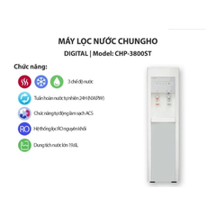 [Chính Hãng] Máy lọc nước cây đứng ChungHo IGUASSU DIGITAL CHP-3800ST1