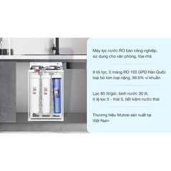 [Chính Hãng] Máy lọc nước Mutosi MP-80 công suất lọc 80L/h