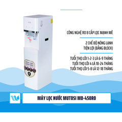 [Chính Hãng] Máy lọc nước nóng lạnh Mutosi MD-450RO