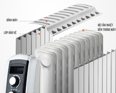 Máy sưởi dầu 10 thanh Roler RH-2118