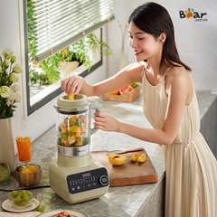 Máy Làm Sữa Hạt Đa Năng 1.75L Bear PBJ-D12V1, Nấu Sữa Đậu Nành, Xay Sinh Tố, chống ồn tốt, 10 Chức Năng, BH 18 tháng