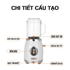 Máy xay sinh tố thông minh Masuto Blender BL399B