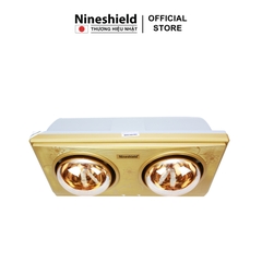 Đèn Sưởi Nhà Tắm 2 Bóng Nineshield NS042B