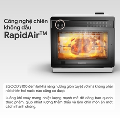 Nồi Chiên Không Dầu Kèm Hấp 2GOOD S100