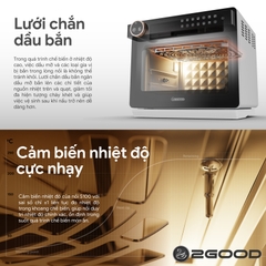 Nồi Chiên Không Dầu Kèm Hấp 2GOOD S100