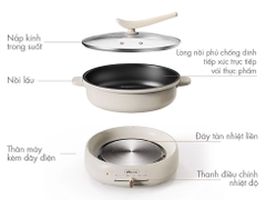 Nồi lẩu đa năng Bear DHG-C40T1