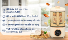 MÁY LÀM SỮA HẠT RAPIDO RHB-600D