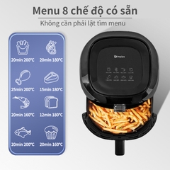 Nồi chiên không dầu Simplus dung tích lớn 5L KQZG008 - Bảo Hành 1 Năm 1 Đổi 1
