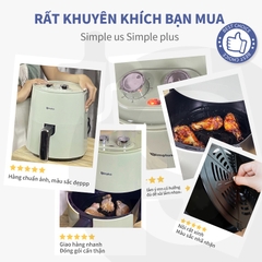 Nồi chiên không dầu Simplus KQZG007FZ Dung Tích lớn 4L