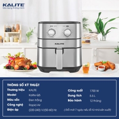 Nồi chiên không dầu Kalite Q5