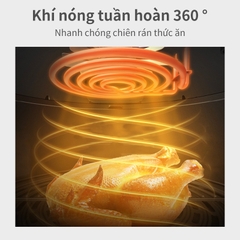 Nồi chiên không dầu Simplus dung tích lớn 5L KQZG008 - Bảo Hành 1 Năm 1 Đổi 1