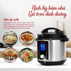 Nồi Chiên Hầm Lazychef 16IN1 - Dung Tích Lớn, Thay Thế Mọi Thiết Bị Nhà Bếp