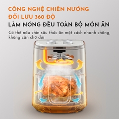 Nồi chiên không dầu GAABOR GA-M4A01 dung tích 4L