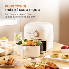 Nồi chiên không dầu GAABOR AF20M-YE01A dung tích 2L công suất 900W