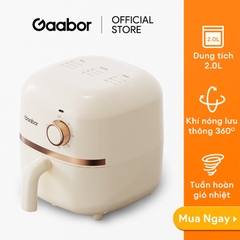 Nồi chiên không dầu GAABOR AF20M-YE01A dung tích 2L công suất 900W