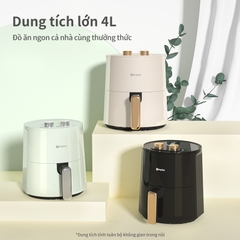 Nồi chiên không dầu Simplus KQZG007FZ Dung Tích lớn 4L
