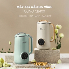 Máy Làm Sữa Hạt OLIVO CB400 – Nhỏ Gọn Tiện Mang Theo – Đa Chức Năng