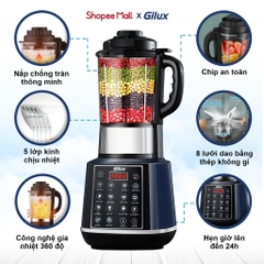 Máy làm sữa hạt đa năng Gilux GLX99 – 15in1 Nấu sữa hạt, Nấu cháo – soup, Xay sinh tố