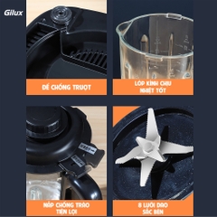 Máy Sữa Hạt Đa Năng Gilux GLP18 Chính Hãng Bảo Hành 12 Tháng