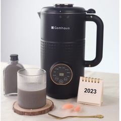 Máy làm sữa hạt Gemhaus GH110, máy nấu sữa hạt đa năng, xay sinh tố, nấu cháo, tự vệ sinh...[TẶNG CÂN]
