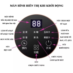 Máy làm sữa hạt ZENGON cối thủy tinh