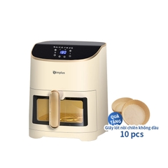 Nồi chiên không dầu Simplus Dung tích lớn 5.5L KQZG012 - Bảo Hành 1 Năm 1 Đổi 1