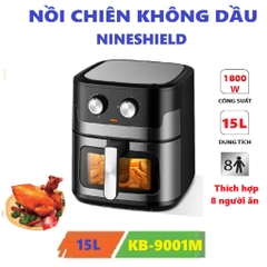Nồi Chiên Không Dầu 15L NINESHIELD KB-9001M