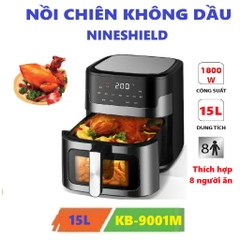 Nồi Chiên Không Dầu 15L NINESHIELD KB-9001M