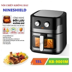 Nồi Chiên Không Dầu 15L NINESHIELD KB-9001M