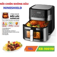 Nồi Chiên Không Dầu 15L NINESHIELD KB-9001M
