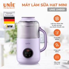 Máy làm sữa hạt UMB09 800ml -Nắp chụp chống ồn, công suất 600W, đa năng xay nấu