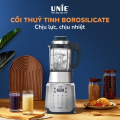 Máy làm sữa hạt Unie V9S, công suất 1800W, dung tích 1.75L, tự làm sạch cối thủy tinh, hàng cao cấp bảo hành 24 tháng