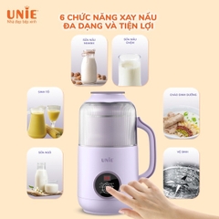 Máy làm sữa hạt UMB09 800ml -Nắp chụp chống ồn, công suất 600W, đa năng xay nấu