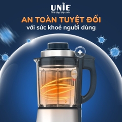 Máy làm sữa hạt Unie V9S, công suất 1800W, dung tích 1.75L, tự làm sạch cối thủy tinh, hàng cao cấp bảo hành 24 tháng