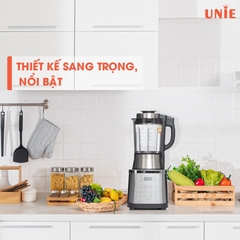 Máy xay nấu sữa hạt UNIE V8S công suất 1800W, dung tích 1.75L