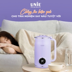 Máy làm sữa hạt đa năng UNIE UMB06, 6 tính năng xay nấu, chất liệu inox 304 cao cấp
