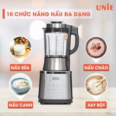 Máy xay nấu sữa hạt UNIE V8S công suất 1800W, dung tích 1.75L