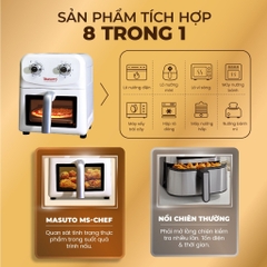 Nồi chiên không dầu Masuto MSChef 6L 1500W