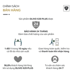 Máy Làm Sữa Hạt OLIVO X20 PLUS – Bản Nâng Cấp Có Tới 3 Chức Năng Nấu Sữa, Tạm Dừng Thông Minh